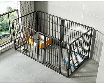 Amazon | ペットサークル 犬 ペットフェンス サークルケージ